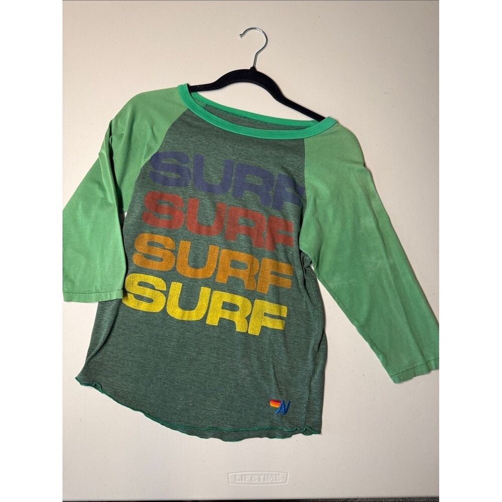 Aviator-nation Women's Green Shirt